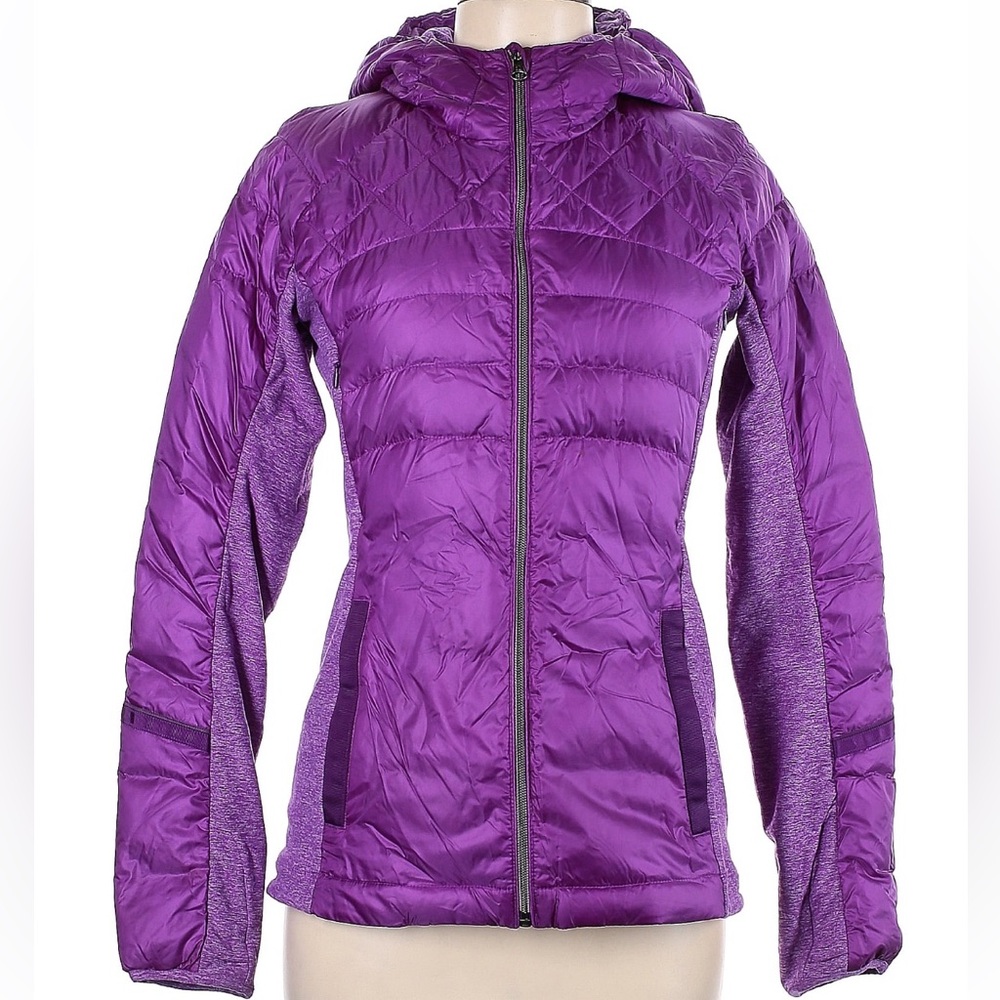 Lululemon Down For A Run Jacket Purple Size 6